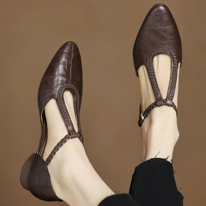 Eliana™ Elegant Leather Sandal