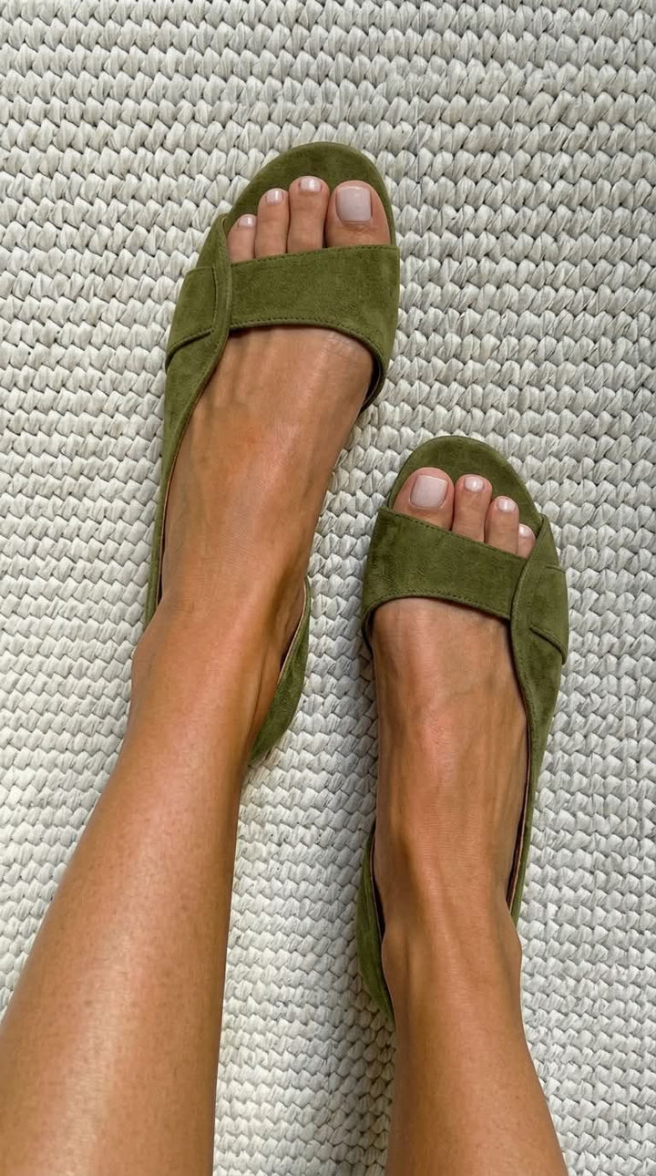 Nadia | Open-Toe Slingback Sandals
