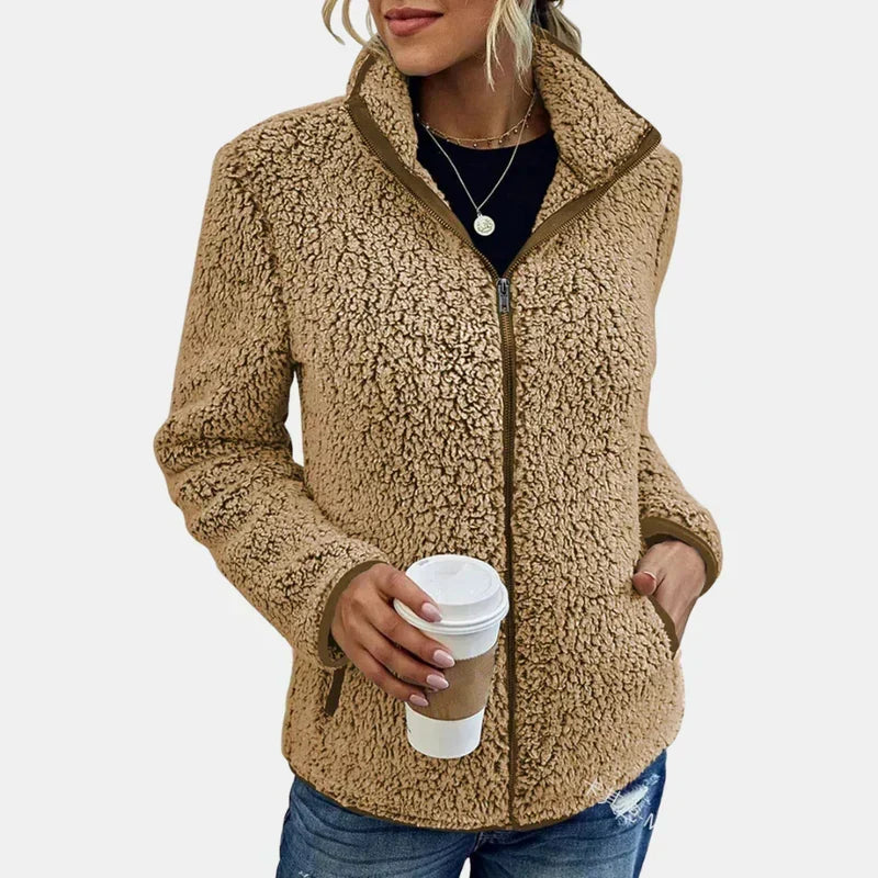 Elaine | Grab-and-Go Teddy Jacket