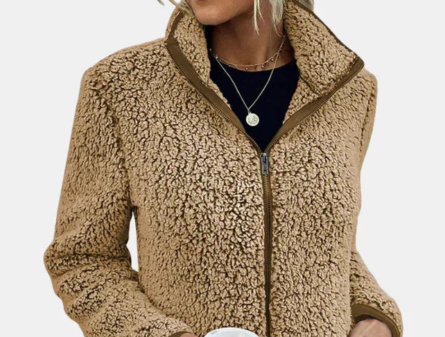 Elaine | Grab-and-Go Teddy Jacket