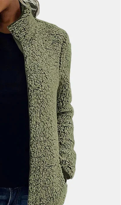 Elaine | Grab-and-Go Teddy Jacket