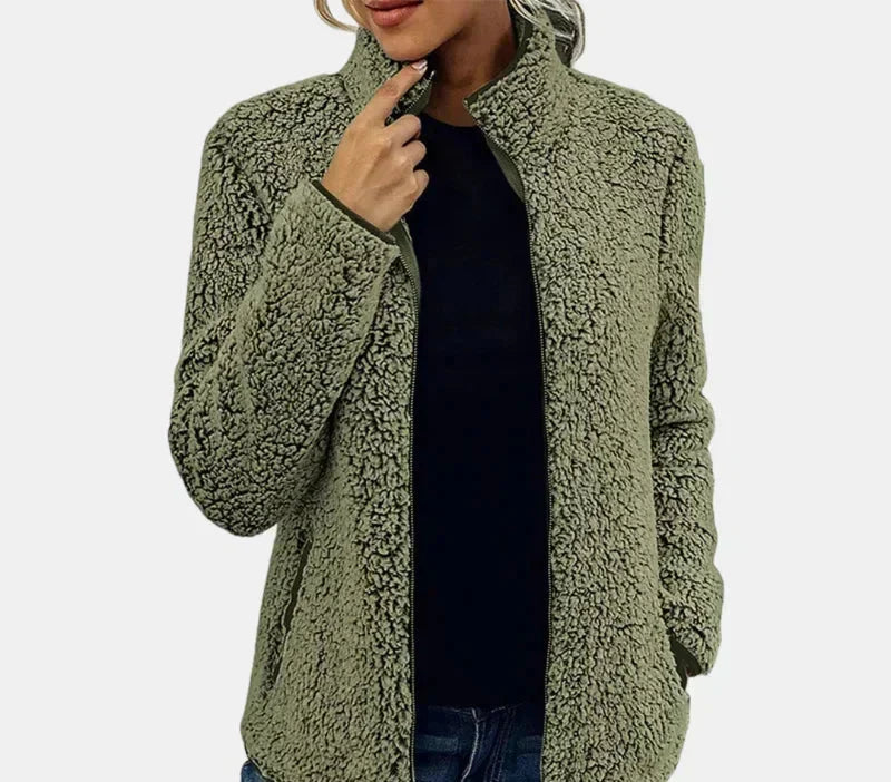 Elaine | Grab-and-Go Teddy Jacket
