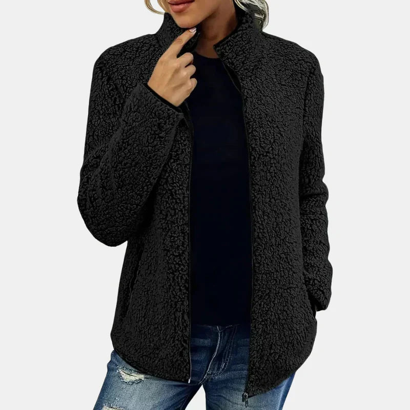 Elaine | Grab-and-Go Teddy Jacket