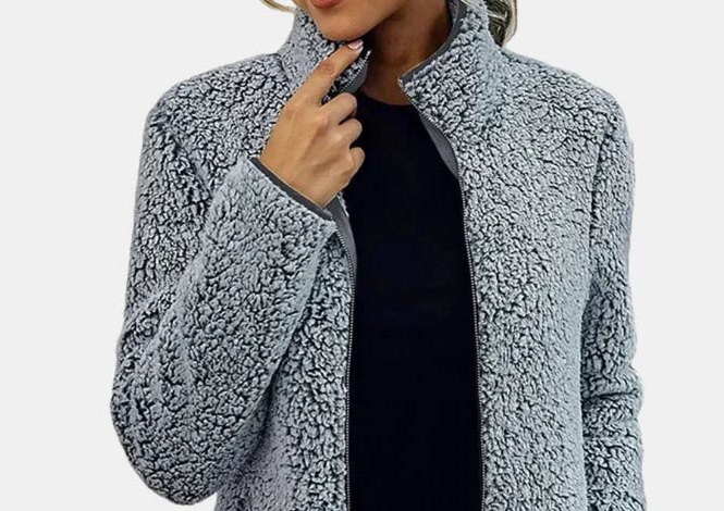 Elaine | Grab-and-Go Teddy Jacket