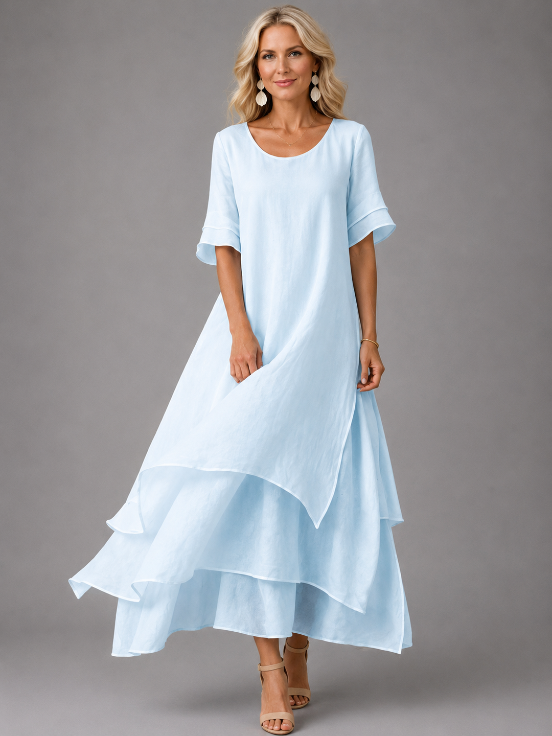 Olive | Flowing Grace Maxi Dress