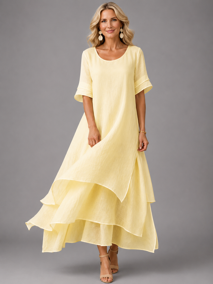 Olive | Flowing Grace Maxi Dress