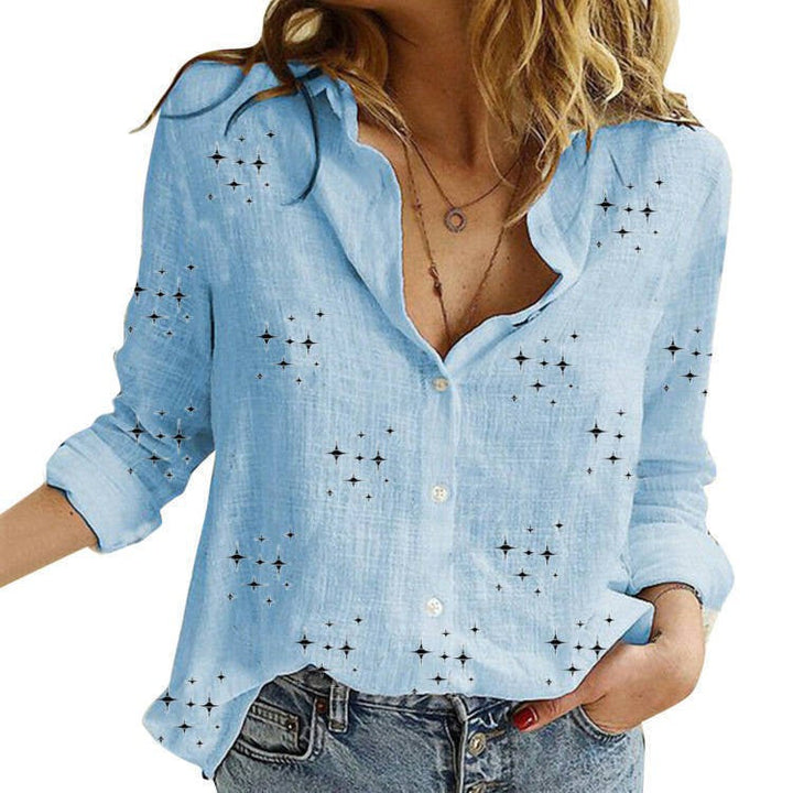 Juliette | Classic Printed Blouse