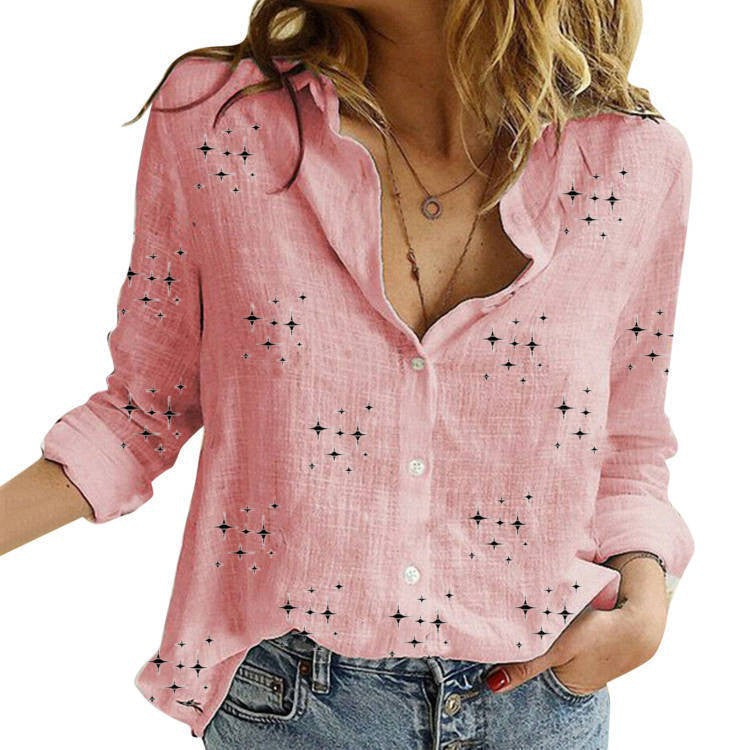Juliette | Classic Printed Blouse