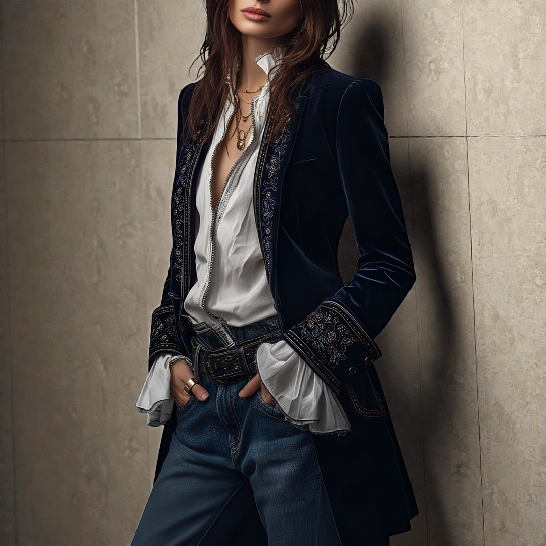 Romy | Luxurious Velvet Jacket