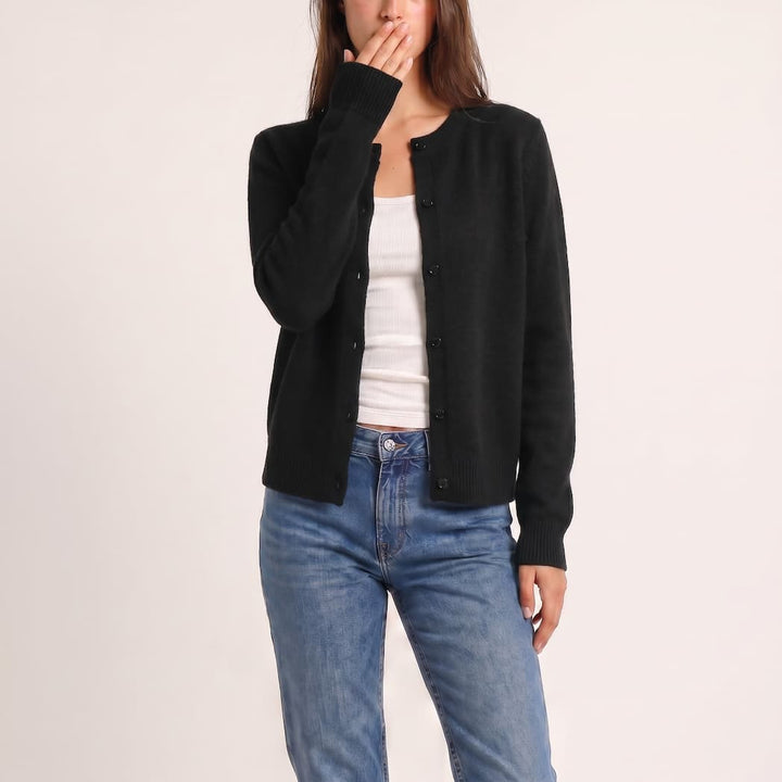 Theodora | Soft Button Cardigan