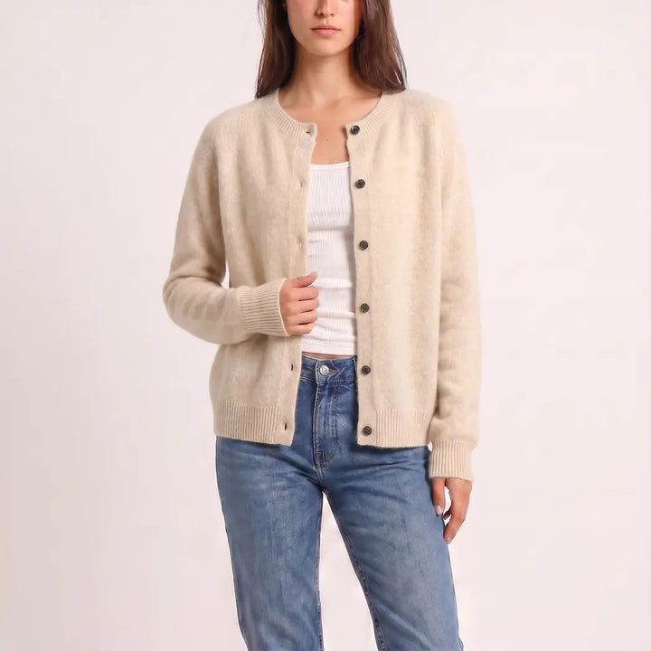 Theodora | Soft Button Cardigan