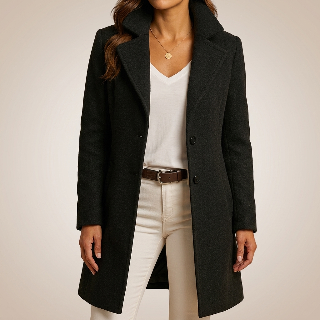 Cecilia | Elegant Long Winter Coat