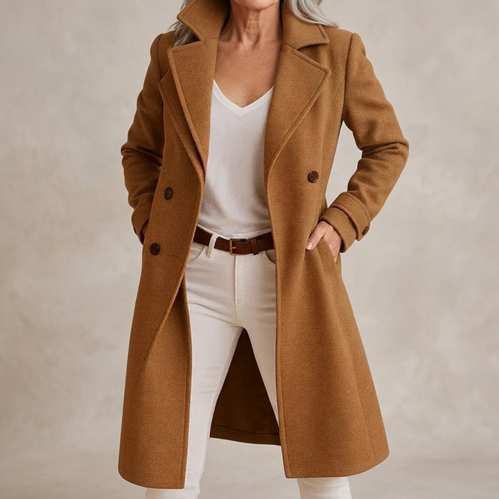 Cecilia | Elegant Long Winter Coat