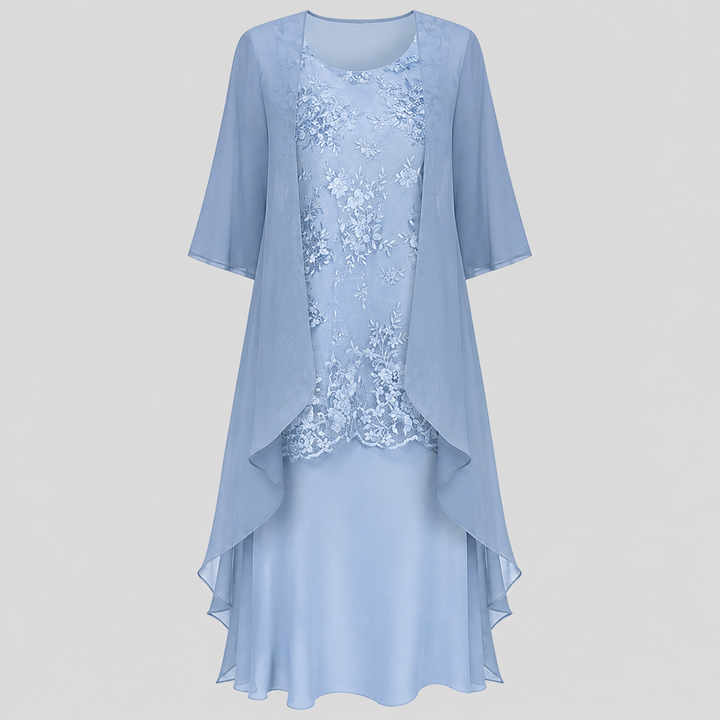 Sylvie | Chiffon Two-Piece Dress