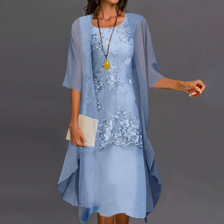 Sylvie | Chiffon Two-Piece Dress
