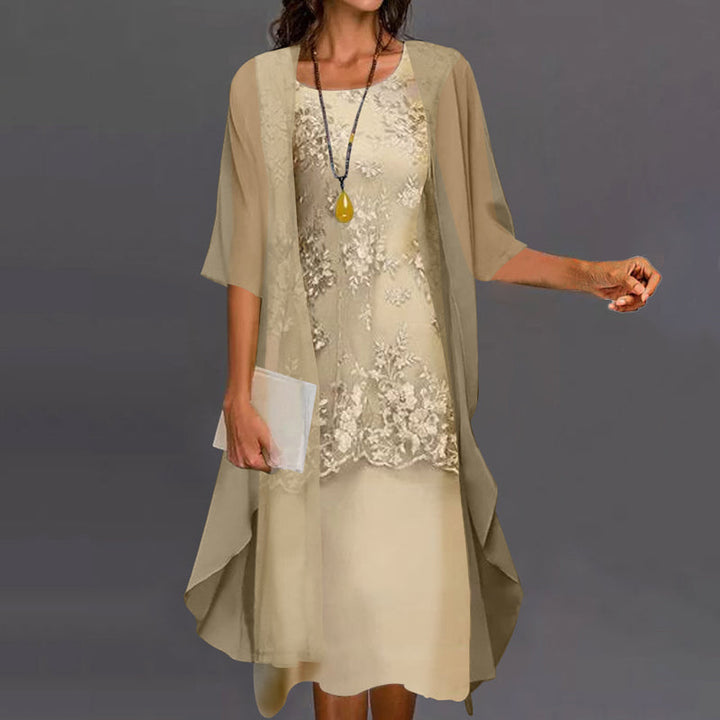 Sylvie | Chiffon Two-Piece Dress