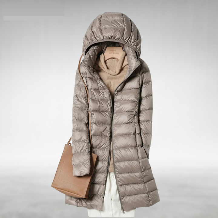 Ingrid | Hooded Quilted Puffer Jacket