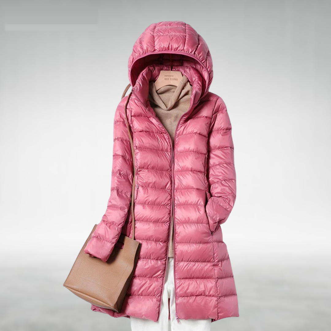 Ingrid | Hooded Quilted Puffer Jacket